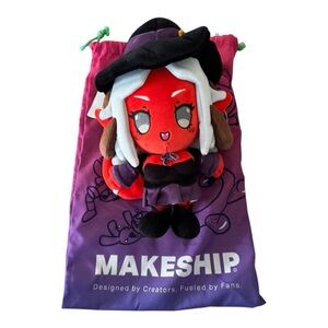 Makeship TieflingMelissa Plushie By TieflingMelissa Twitch VTuber Plush